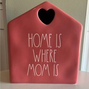 Rae Dunn Pink Ceramic House Decor